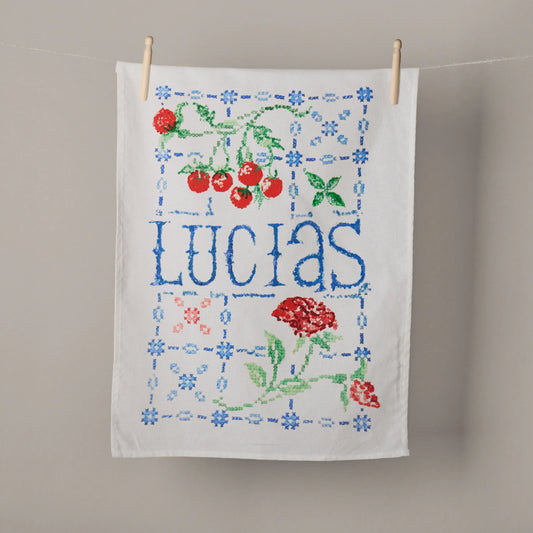 Lucia's Tea Towel - Original